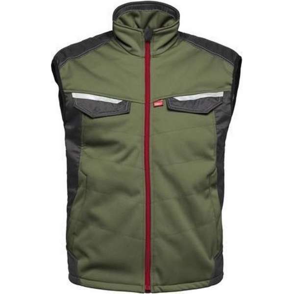 Havep Bodywarmer Attitude 50184 - Bosbouwgroen/Charcoal - XS Havep Bodywarmer Attitude 50184 - Bosbouwgroen/Charcoal - XS