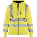 Blåkläder 3347-1974 Dames hooded sweatshirt High Vis Geel maat M