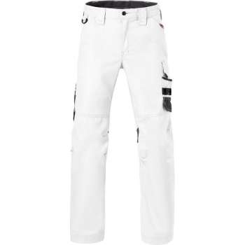Havep 80231 Werkbroek Wit/Charcoal Grijs maat 64