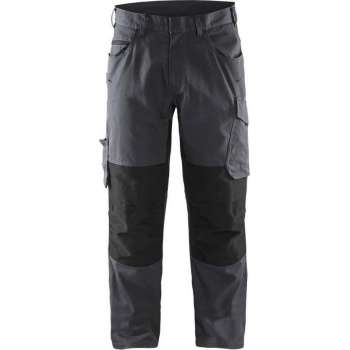 Blaklader Service Werkbroek met stretch 1495-1330 - Mannen - Grijs/Zwart - 58