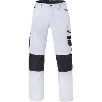 Havep Werkbroek knz Attitude 80229 - Wit/Charcoal - 55