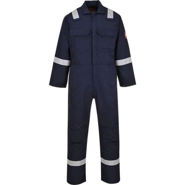 Overalls Vlamvertragend Antist. BIZWELD Marineblauw3XL Overalls Vlamvertragend Antist. BIZWELD Marineblauw3XL
