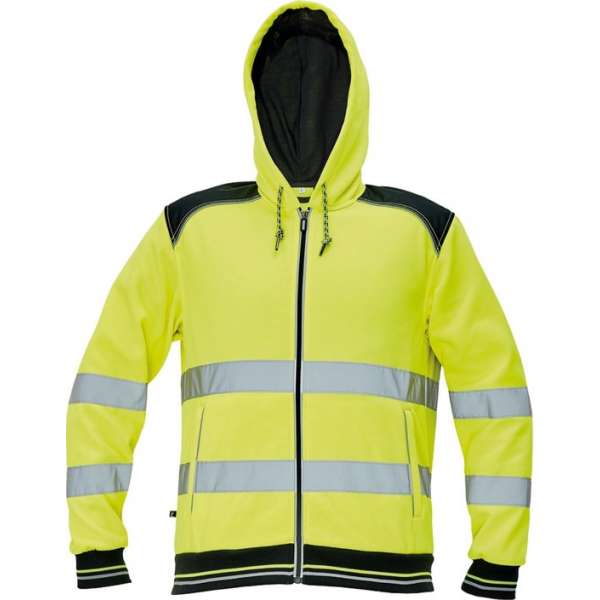 Knoxfield Signalisatie vest HV fluor geel, maat S - EN471 Knoxfield Signalisatie vest HV fluor geel, maat S - EN471
