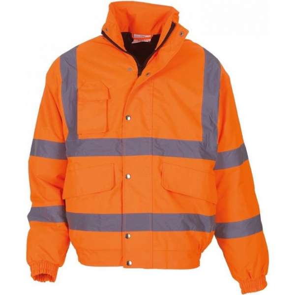 RWS classic bomber jas, S t/m 5XL 4XL Oranje RWS classic bomber jas, S t/m 5XL 4XL Oranje