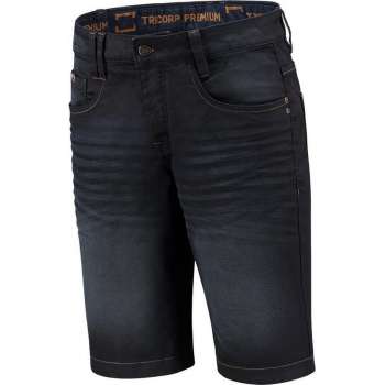 Tricorp Jeans Premium Stretch Kort 504010 - Mannen - Denim Blue - 32