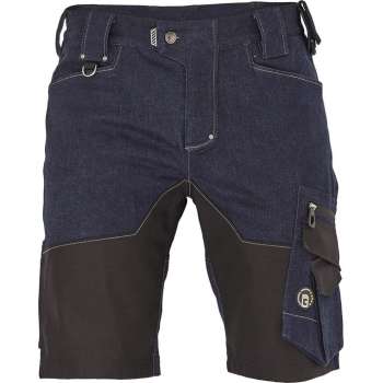 Cerva Neurum denim short / kort spijker werkbroek maat 54