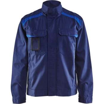 Blåkläder 4054-1210 Industriejack Ongevoerd Marineblauw/Korenblauw maat XL