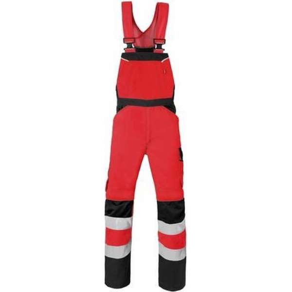 Havep Amk. Overall High Visibility 20221 - Fluo Rood/Charcoal - 50 Havep Amk. Overall High Visibility 20221 - Fluo Rood/Charcoal - 50
