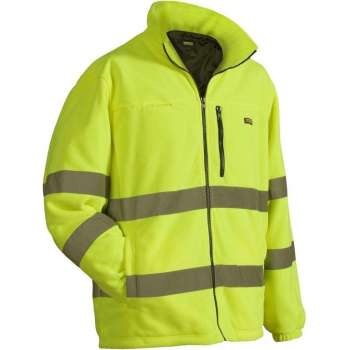 Blåkläder Fleecejas High Vis Mt M Geel M