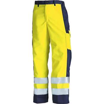 Blaklader Werkbroek High Vis - High Vis Geel/Marineblauw - C48