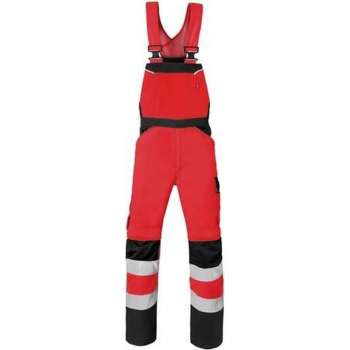 Havep Amk. Overall High Visibility 20221 - Fluo Rood/Charcoal - 58