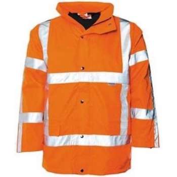 M-Wear parka 0986 Oxford nylon RWS fluo oranje maat L