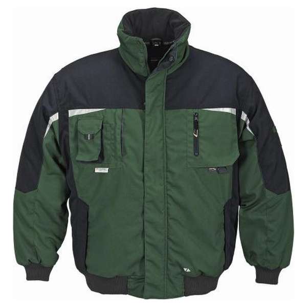 Terratrend Revolution Heren Pilotjack Gevoerd 3681 - 4210 groen/zwart - 4XL Terratrend Revolution Heren Pilotjack Gevoerd 3681 - 4210 groen/zwart - 4XL