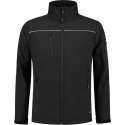 Tricorp soft shell jack - Workwear - 402006 - zwart - maat 4XL