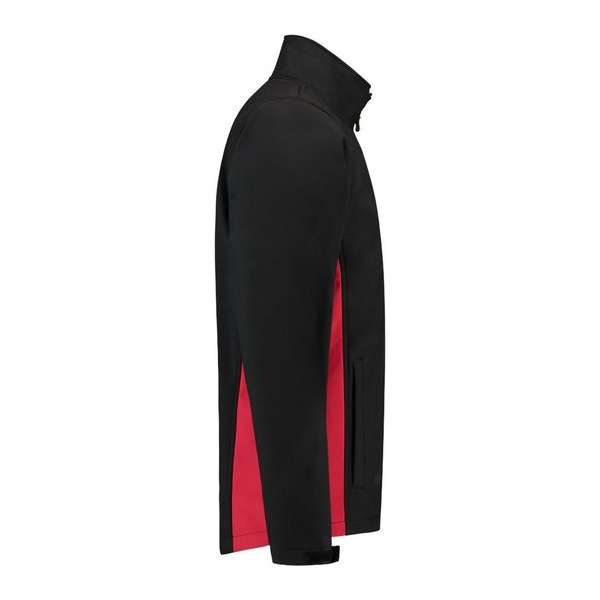 Tricorp Soft Shell Jack Bi-Color - Workwear - 402002 - Zwart-Rood - maat XXS Tricorp Soft Shell Jack Bi-Color - Workwear - 402002 - Zwart-Rood - maat XXS