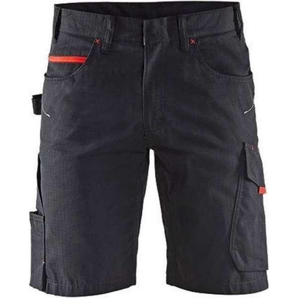 Blaklader Werkshort 1499 zwart/rood - maat C48 Blaklader Werkshort 1499 zwart/rood - maat C48