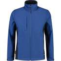 Tricorp Soft Shell Jack Bi-Color - Workwear - 402002 - Royalblauw-Navy - maat XXS