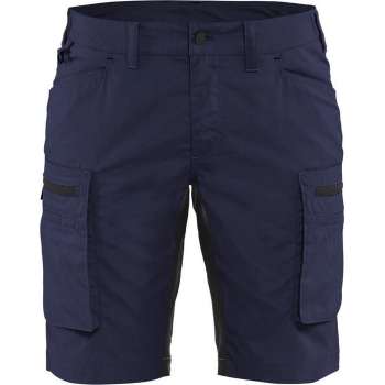 Blåkläder 7149-1845 Dames Service Short Marineblauw/Zwart maat 30