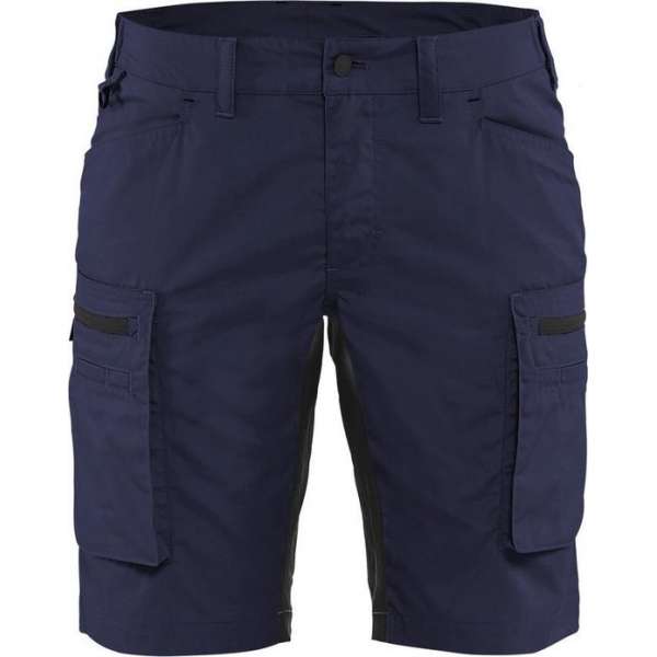 Blåkläder 7149-1845 Dames Service Short Marineblauw/Zwart maat 30
