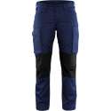 Blåkläder 7159-1845 Dames Service werkbroek Stretch Marineblauw/Zwart maat 32