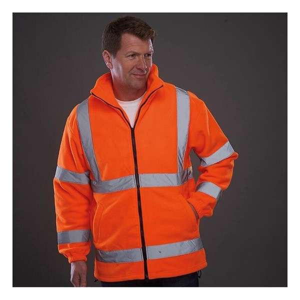 RWS fleece jack, S t/m 3XL L Oranje