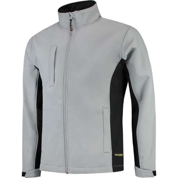 Tricorp Softshell Bicolor 402002 - Mannen - Grijs - 3XL Tricorp Softshell Bicolor 402002 - Mannen - Grijs - 3XL