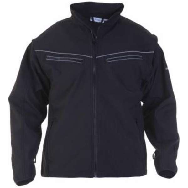 HW Tirol softshell jack zwart* HW Tirol softshell jack zwart*
