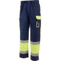 Blaklader Werkbroek High Vis - High Vis Geel/Marineblauw - C56