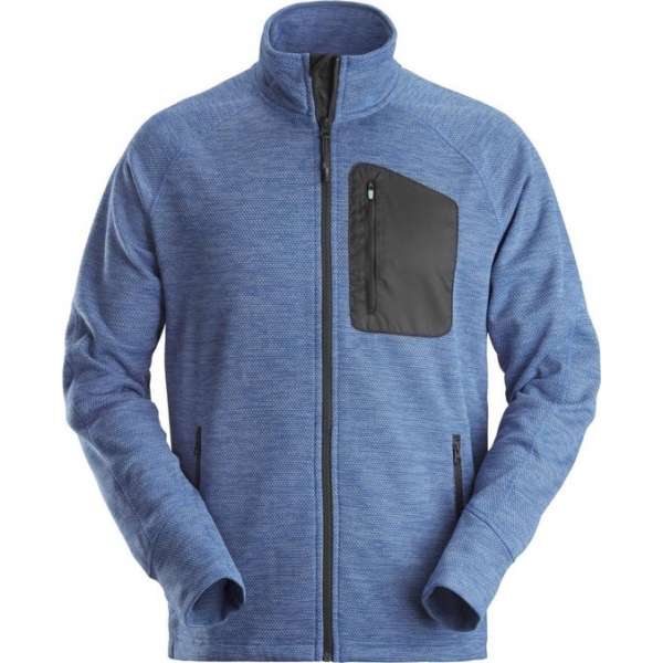 Snickers Workwear Snickers 8042 Werktrui Fleece FlexiWork Blauw/Zwart Snickers Workwear Snickers 8042 Werktrui Fleece FlexiWork Blauw/Zwart