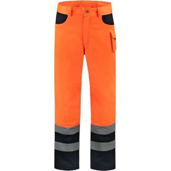 Tricorp Werkbroek ISO20471 Bicolor 503002 Fluor Oranje /Navy - Maat 62 Tricorp Werkbroek ISO20471 Bicolor 503002 Fluor Oranje /Navy - Maat 62