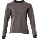 Mascot sweatshirt 18394 dames donkerantraciet/zwart
