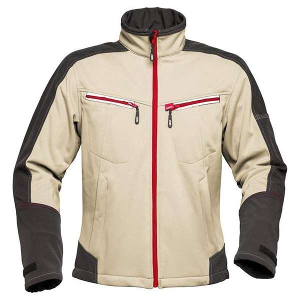 HAVEP Softshell - Attitude - 40145 - Kaki/Antraciet - maat XL