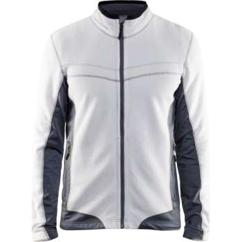 Blaklader 4997 Microfleece Werktrui Wit/Grijs
