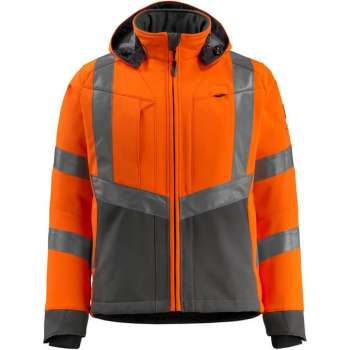Mascot softshell Blackpool fluororanje/donkerantraciet