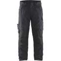 Blaklader Service Werkbroek met stretch 1495-1330 - Mannen - Zwart/Donkergrijs - 68