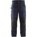 Blaklader Service Werkbroek met stretch 1495-1330 - Mannen - Dark Navy/Zwart - 58