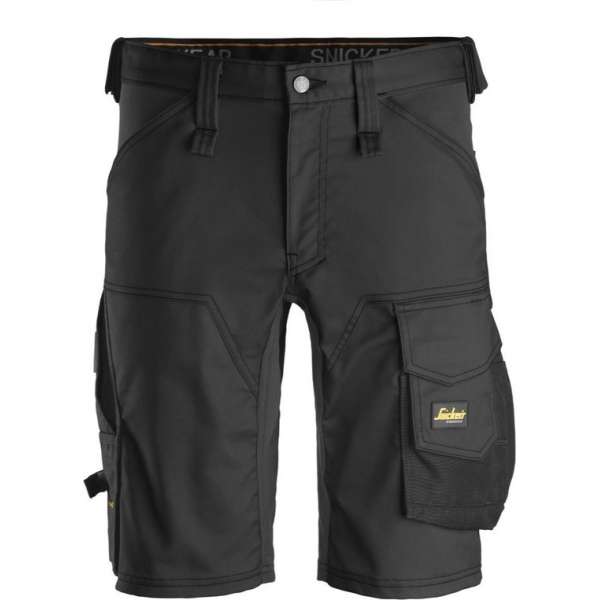 Snickers Workwear Snickers 6143 Korte Werkbroek Stretch AllroundWork Zwart Snickers Workwear Snickers 6143 Korte Werkbroek Stretch AllroundWork Zwart