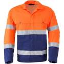 Havep 5105 Jack/Blouson Marine/Fluo Oranje maat 58
