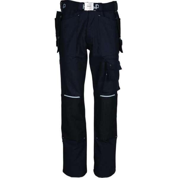 Havep 8730 Werkbroek Zwart/Zilvergrijs maat 52 Havep 8730 Werkbroek Zwart/Zilvergrijs maat 52