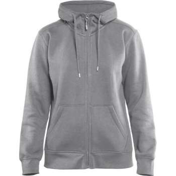 Blåkläder 3395-1048 Dames Hoodie met rits Grijs maat XL