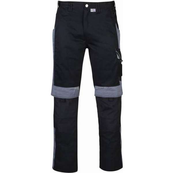 Werkbroek, kleur zwart/grijs, maat 58 Werkbroek, kleur zwart/grijs, maat 58