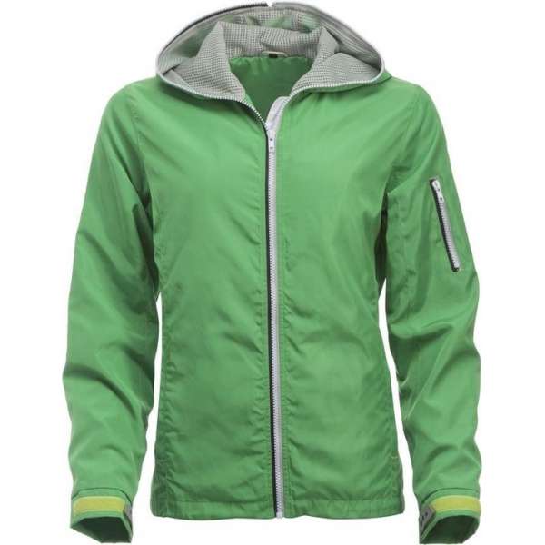 Seabrook stoer ribstop damesjack grasgroen m Seabrook stoer ribstop damesjack grasgroen m
