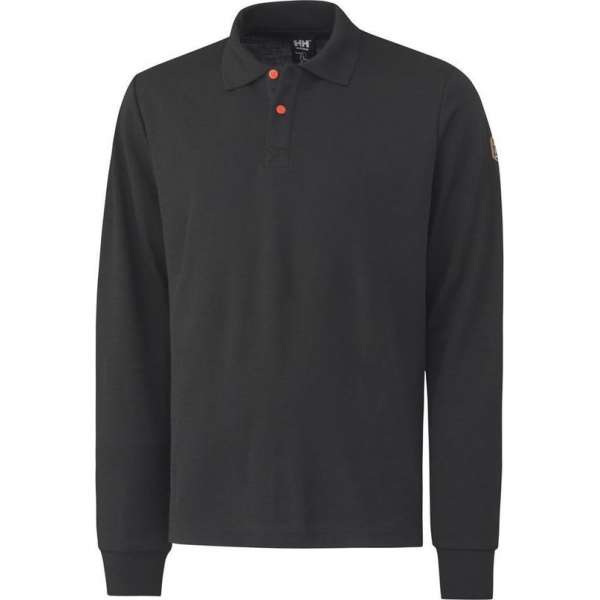 Helly Hansen Fakse LS Polo XS (990 Black) Helly Hansen Fakse LS Polo XS (990 Black)