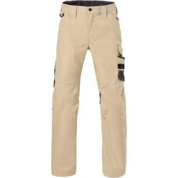 Havep 80231 Werkbroek Zand/Charcoal Grijs maat 62