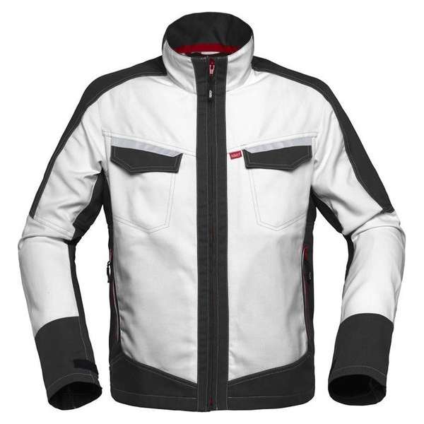 HAVEP Korte jas/Vest - Attitude - 50172 - Wit/Antraciet - maat XXL HAVEP Korte jas/Vest - Attitude - 50172 - Wit/Antraciet - maat XXL