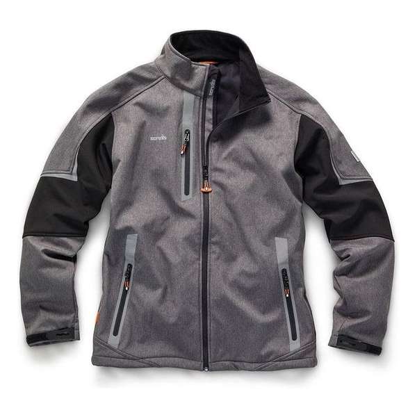 Scruffs Pro Softshell-Grijs-L Scruffs Pro Softshell-Grijs-L