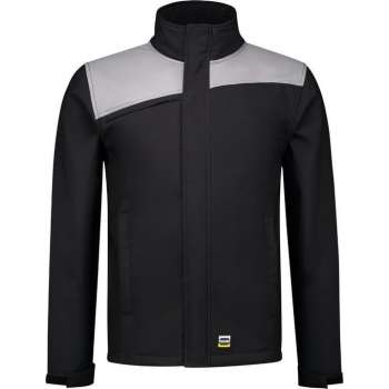 Tricorp Softshell Bicolor Naden 402021 - Mannen - Zwart/Grijs - XXL
