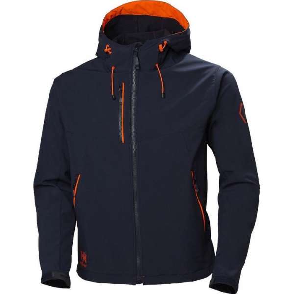 Helly Hansen Chelsea Evolution Softshell Werkjas Donkerblauw Helly Hansen Chelsea Evolution Softshell Werkjas Donkerblauw