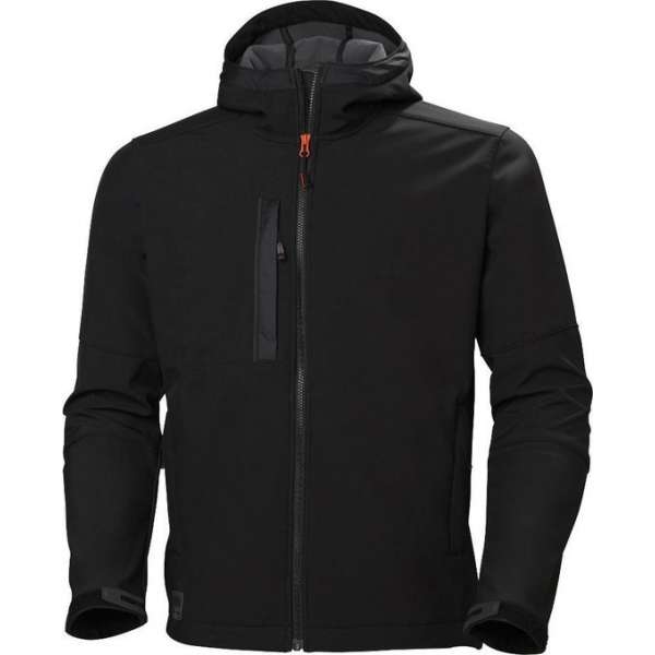 Helly Hansen Kensington Softshell Werkjas Capuchon Zwart Helly Hansen Kensington Softshell Werkjas Capuchon Zwart