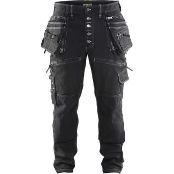 Blaklader BlÕklõder Werkbroek Denim stretch zwart - maat C50